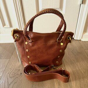 Hammitt Daniel Medium Manzanita Tan Brown Leather Satchel New